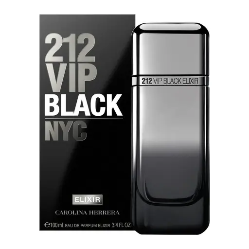 Carolina Herrera 212 VIP Black Elixir 100ml عطر 212 بلاك اليكسير 100مل