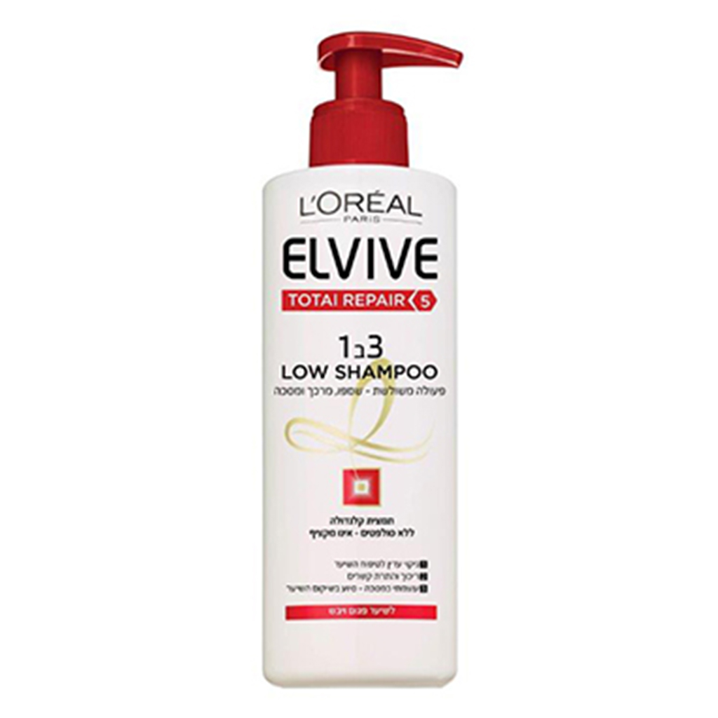 Loreal Paris Elvive Total Repair 1-3 Low Shampoo (400ml)