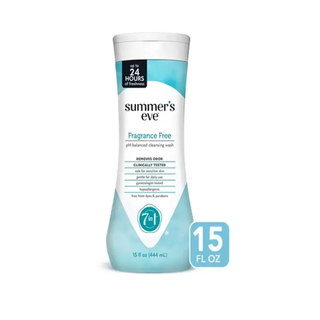 Summer's Eve Fragrance Free Feminine Cleansing Wash 444ML