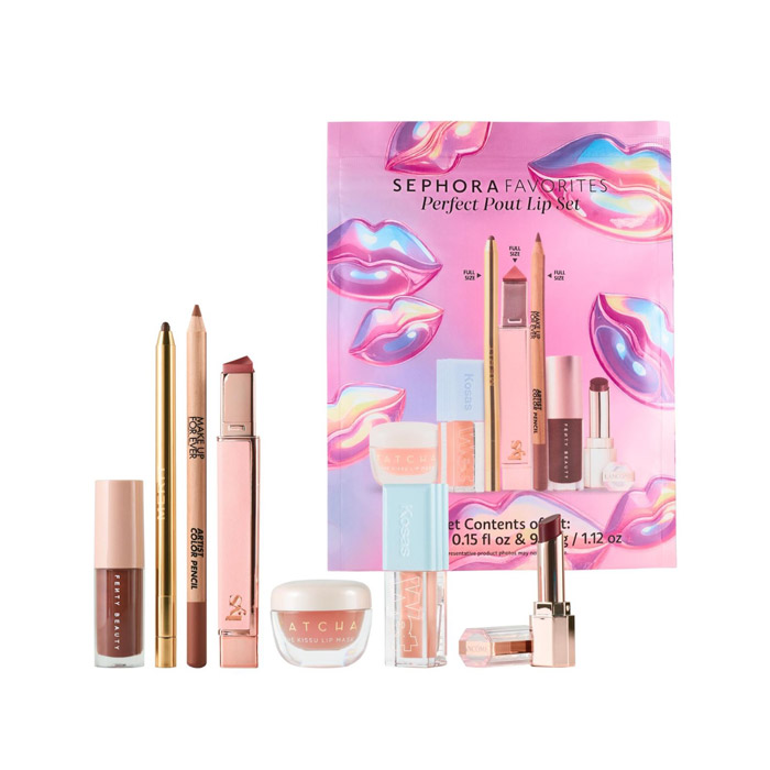 SEPHORA FAVORITES Perfect Pout Makeup Lip Value Set 2026 Lancome Fenty LYS Merit