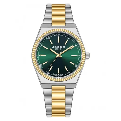 LEE COOPER Two Tone Metallic Bracelet LC08375.270 Women Watch