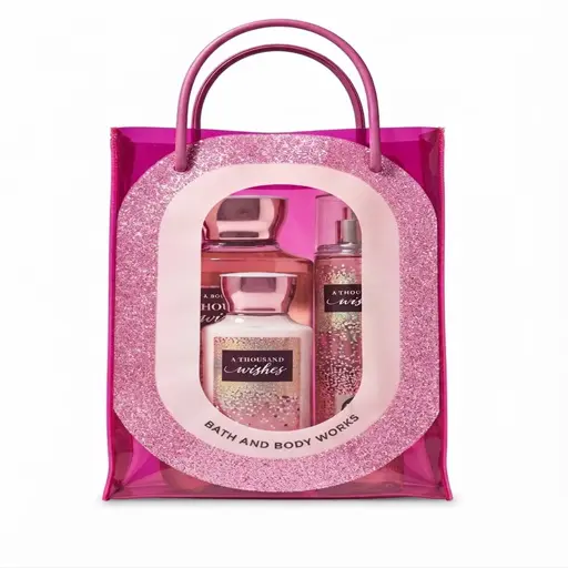 Bath & Body Works Bag 4 Pcs Set (A Thousand Wishes)