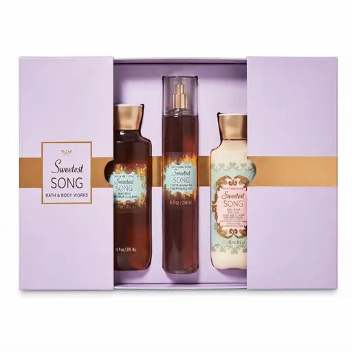 Bath & Body Works Sweetest Song Set 3 PCS