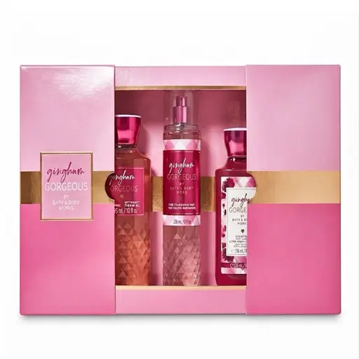 Bath & Body Works Gingham Gorgeous Set 3 Pcs