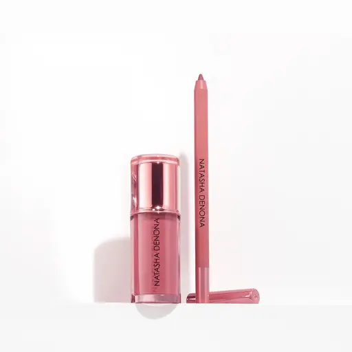 Natasha Denona HY-GLOSS + I NEED A NUDE LIP CRAYON 
