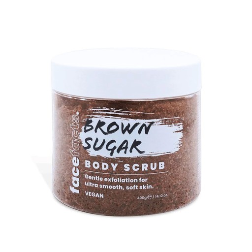 Face Facts Body Scrubs Brown Sugar 400g مقشر جسم سكر بني
