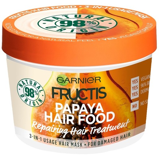 GARNIER FRUCTIS PAPAYA HAIR FOOD 390ML