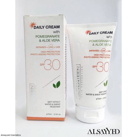Seventeen Skin Perfection Daily Cream With Pomegranate &amp; Aloe Vera Matt Effect Water &amp; Sweat Resistant