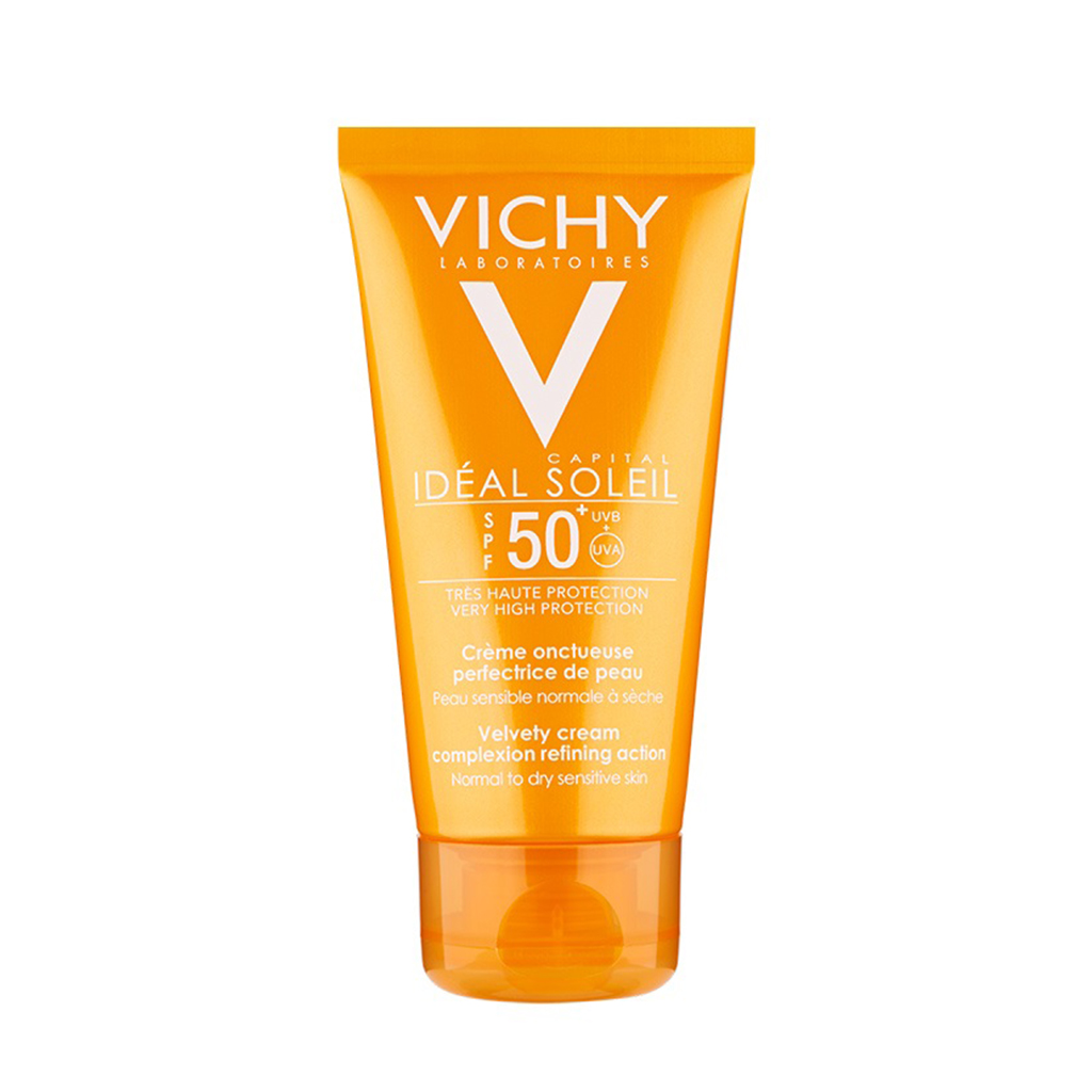 Vichy Ideal Soleil Face Skin-Perfecting Velveting Cream 50 ml