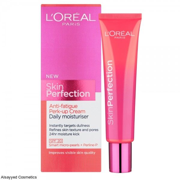 Loreal Paris Skin Perfection Anti Fatigue Perk Up Cream Daily Moisturiser (35ml)