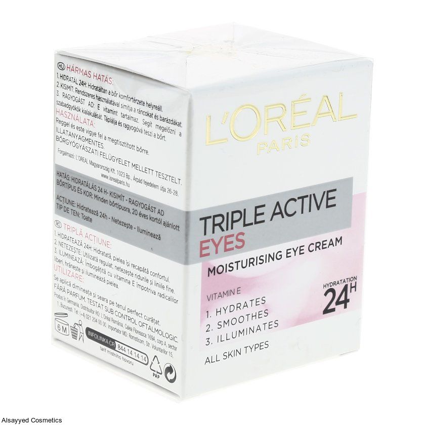 Loreal Paris Triple Action Eye Cream (15ml)