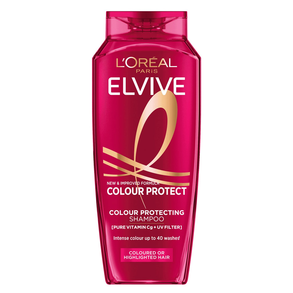 Loreal Elvive Color Protect Nourishing Shampoo maintains the strength and vitality of color 500ML