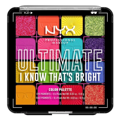 NYX Ultimate I Know That's Bright Color Palette