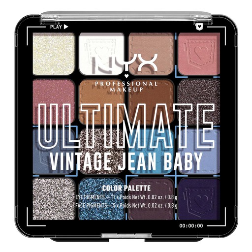 NYX Ultimate Vintage Jean Baby Color Palette