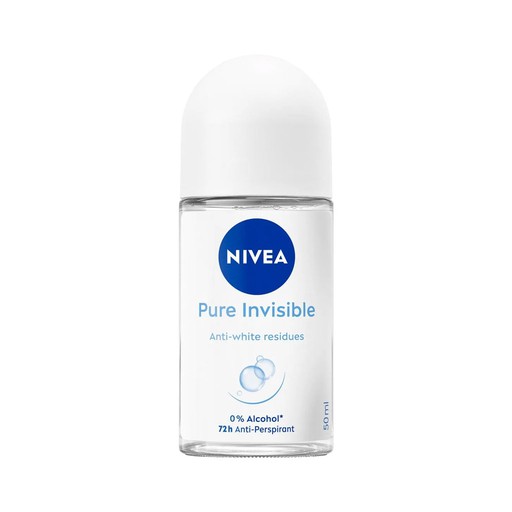 Nivea Invisible Pure Roll On 50 ml