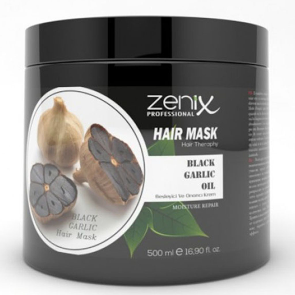 ZENIX BLACK GARLIC HAIR MASK 500 ML | AlSayyed Cosmetics | Makeup,  Skincare, Fragrances and Beauty