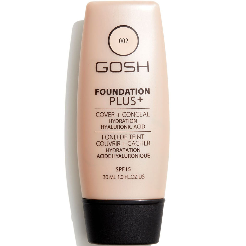 sætte ild Typisk Allieret GOSH Foundation Plus + 30 ml | AlSayyed Cosmetics | Makeup, Skincare,  Fragrances and Beauty