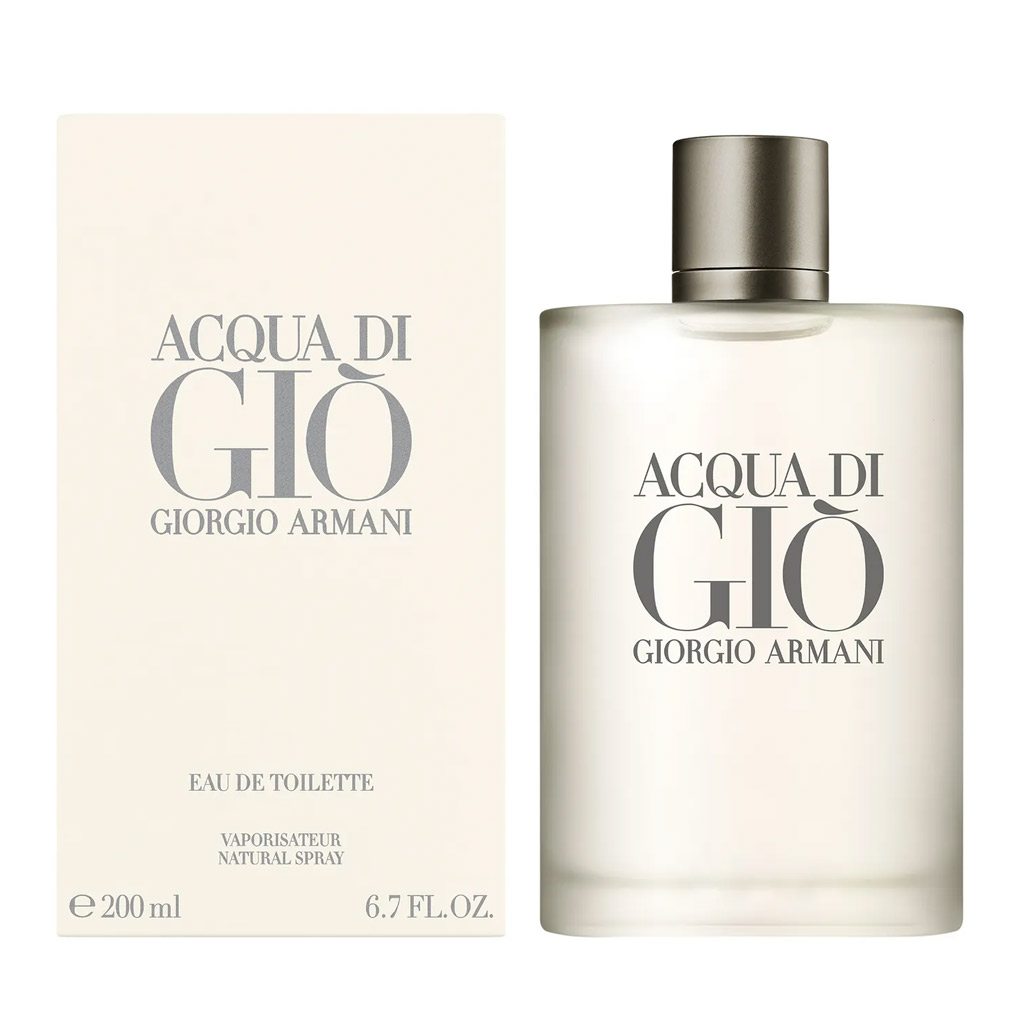 GIORGIO ARMANI ACQUA DI GIO 200ML EDT MEN | AlSayyed Cosmetics | Makeup ...