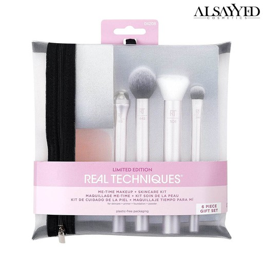 [79625042085] REAL TECHNIQUES - SHARE THE GLOW - ME-TIME MAKEUP + SKINCARE KIT BRUSH SET