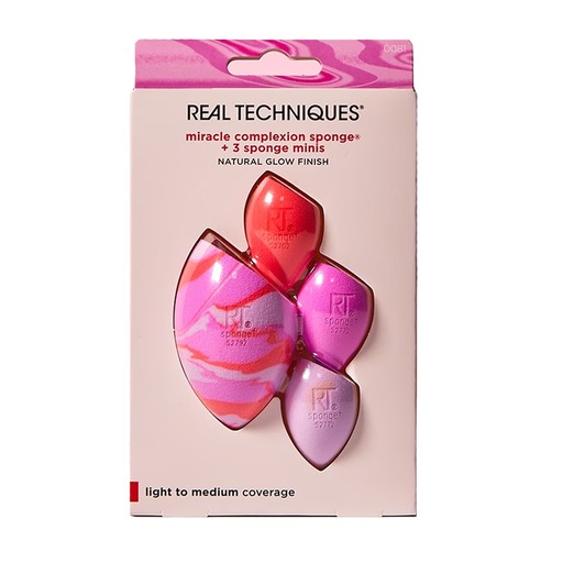Real Techniques miracle coplexion sponge + 3 sponge minis