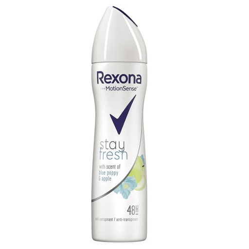 Rexona Deodorant Women Apple & Blue Poppy Scent 150ML