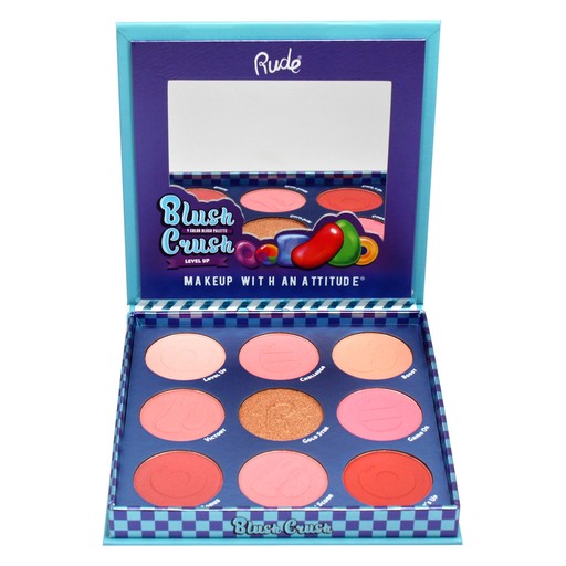 [88030] Rude Blush Crush 9 Color Blush Palette - Level Up