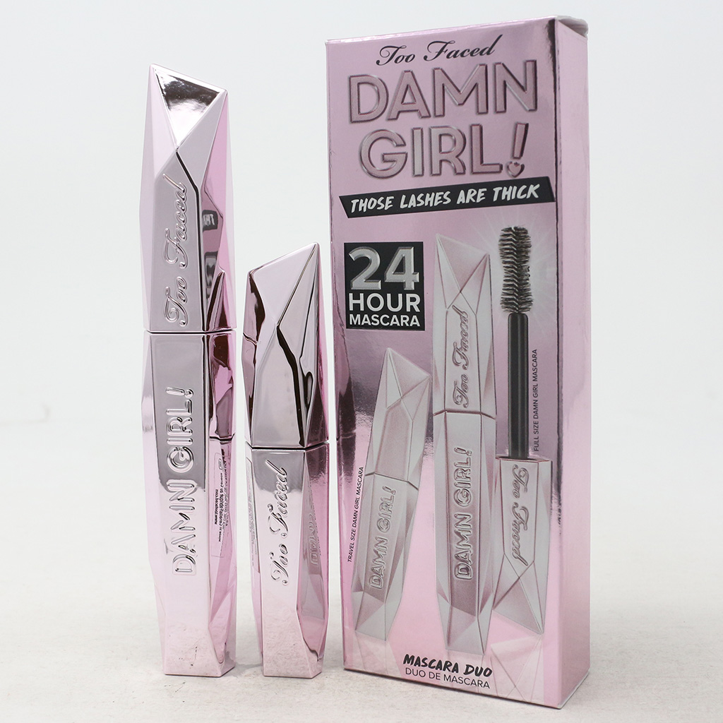 Too Faced Damn Girl 24 Hour Mascara Duo Set AlSayyed Cosmetics Makeup Skincare Fragrances and Beauty