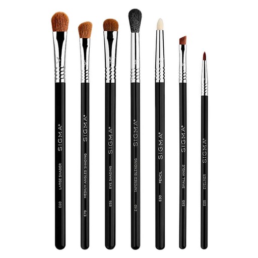 [EK001] SIGMA BASIC EYE BRUSH SET 7 PCS