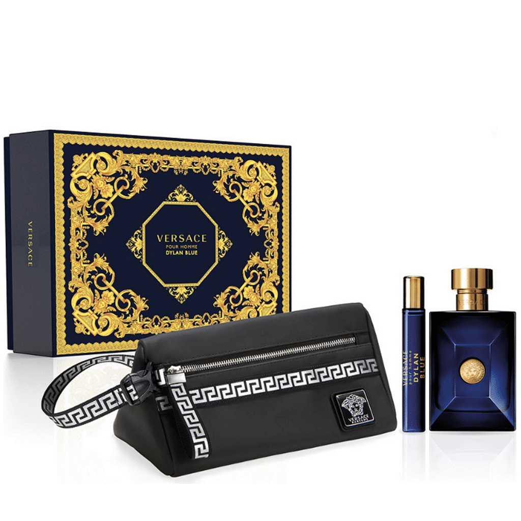 VERSACE POUR HOMME DYLAN BLUE SET EDT 100ML EDT 10ML AlSayyed