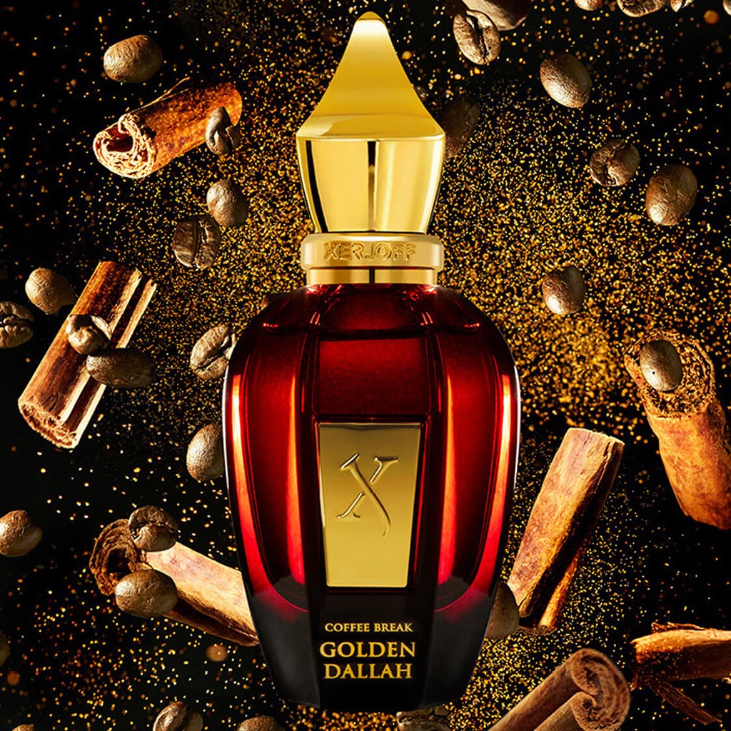 XERJOFF GOLDEN DALLAH PARFUME 50ML | AlSayyed Cosmetics | Makeup