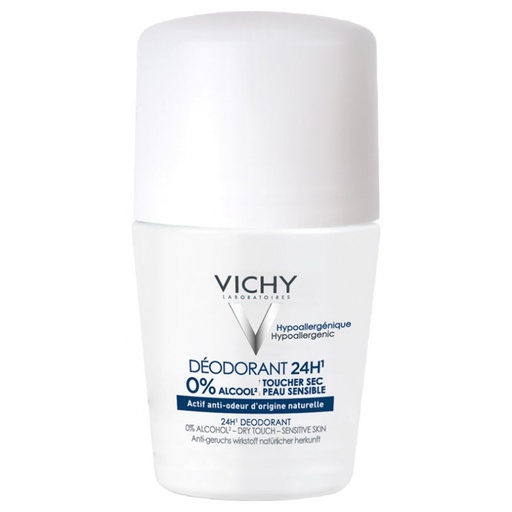 Vichy 24hr Aluminium Salt-Free Deodorant ROLL (50ml)