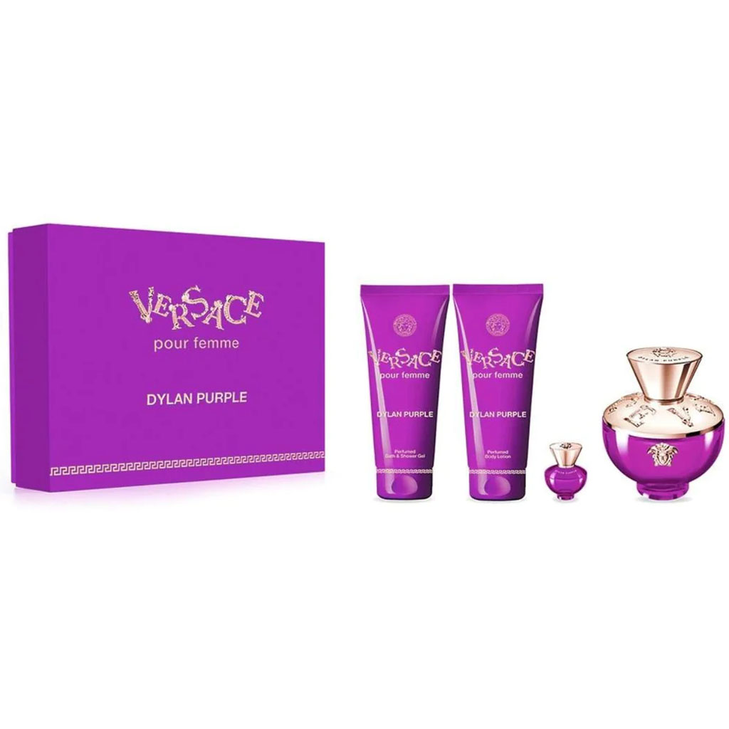 Versace Pour Femme Dylan Purple Set (EDP 100ml + EDP 5ml + BL