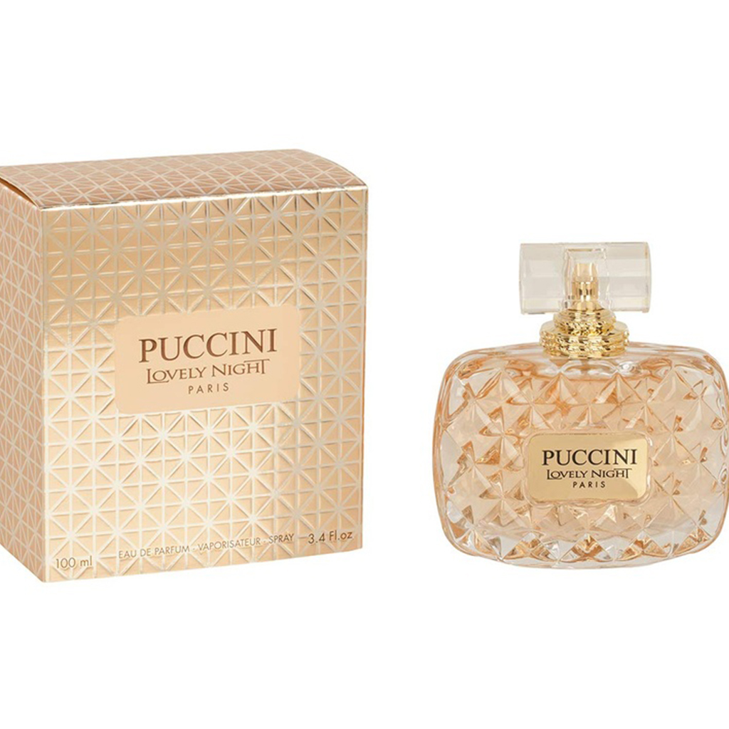 PUCCINI LOVELY NIGHT PARIS GOLD 100ML EDP AlSayyed Cosmetics