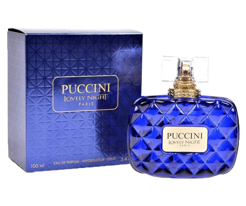 PUCCINI LOVELY NIGHT PARIS BLUE 100ML EDP AlSayyed Cosmetics