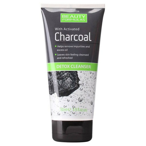 غسول ومزيل سموم البشرة بالفحم النباتي ديتوكس كلينزر BEAUTY FORMULAS