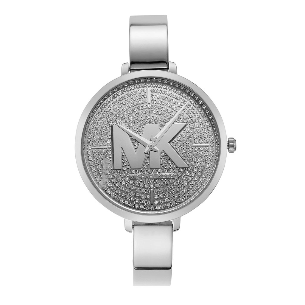 Michael Kors Women's Charley Three-Hand Silver-Tone Alloy
