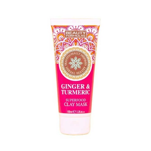 Beauty Formulas Ginger & Turmeric Clay Mask - 100ml