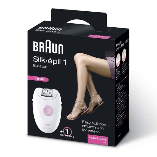 Braun SE1370 Silk-Epil 1 Legs & Body Epilator