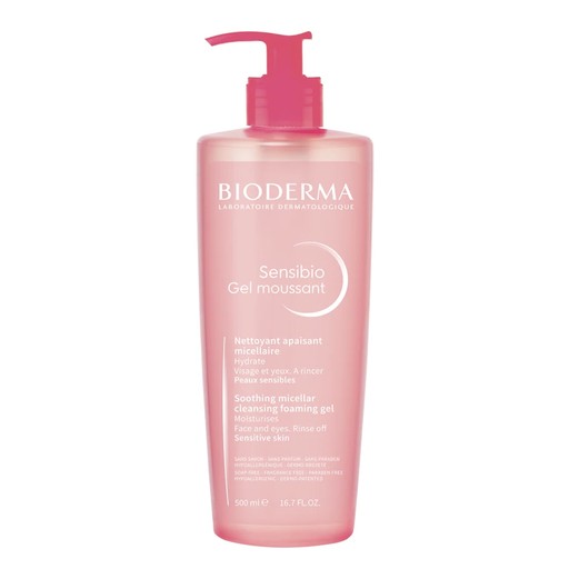 Bioderma Sensibio Cleansing Foaming Gel - 500ml | بيوديرما جل رغوي منظف للبشرة الحساسة - 500 مل
