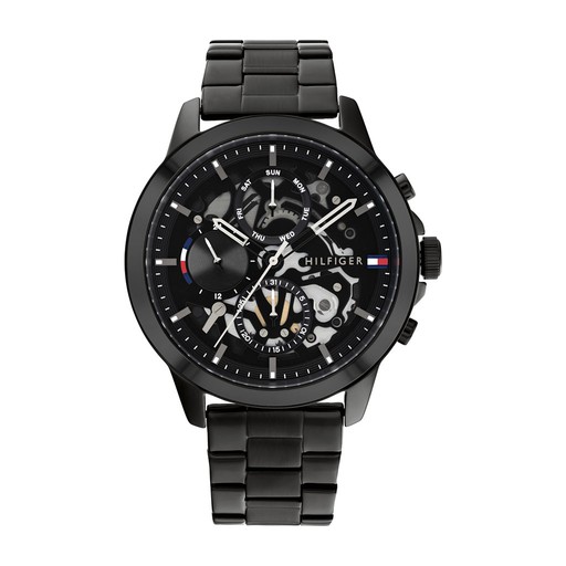 TOMMY HILFIGER HENRY Multifunction Steel Black 1710478