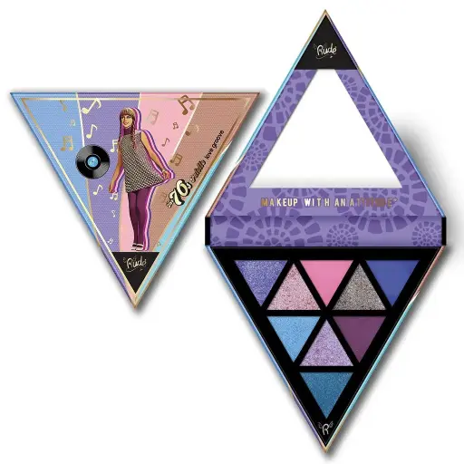 [21004] RUDE COSMETICS 35 PRESSED PIGMENT AND SHADOWES 