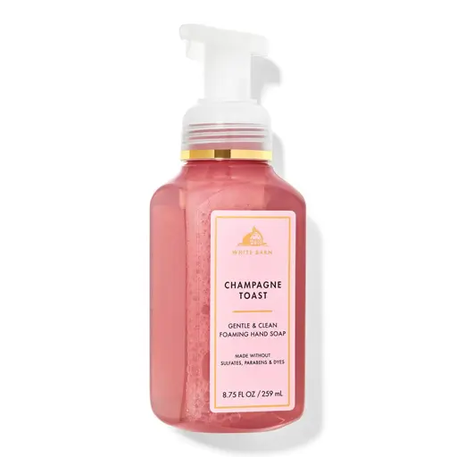 Bath & Body Works White Barn Champagne Toast Gentle & Clean Foaming Hand Saop