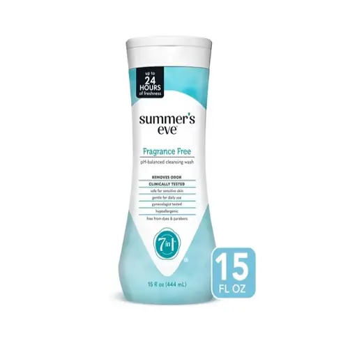 Summer's Eve Fragrance Free Feminine Cleansing Wash 444ML