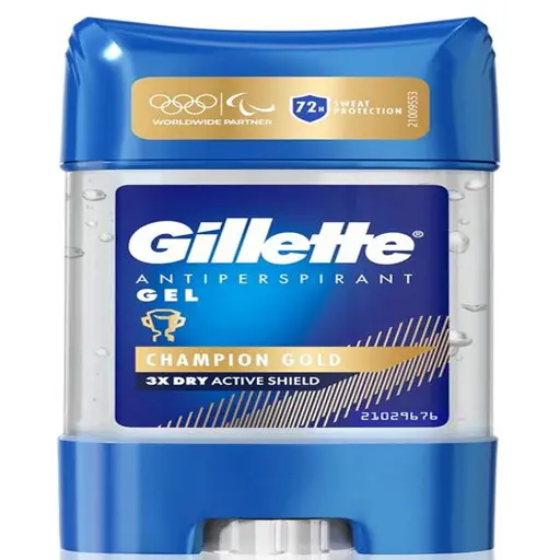 Gillette Antiperspirant Gel Champion Gold - 70 ml 
