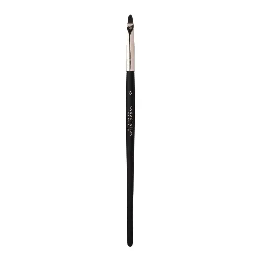 Anastasia Beverly Hills #3 Brush - High-Performance Synthetic Lip Brush with Cap for Detailed Contouring and Travel-Friendly Artistry