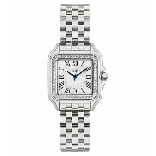 Lee Cooper Womens Watch Battery with Silver Metal Bracelet LC08398.330
