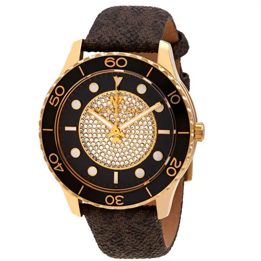 Michael Kors Runway Three-Hand Quartz Ladies Watch