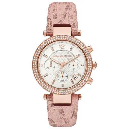 Michael Kors Analog Women's Watch Gold Plated Plastic Band