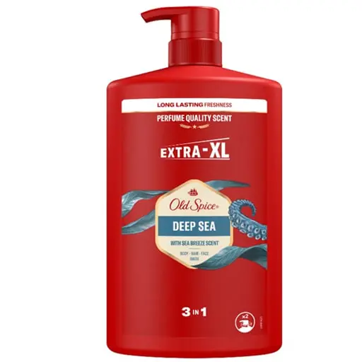 Old Spice Shower Gel & Shampoo for Men Deep Sea 1000ml
