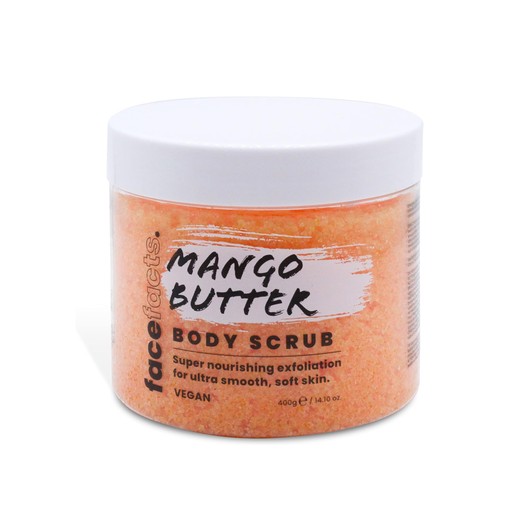 Face Facts Mango Butter Body Scrub - 400g  Face